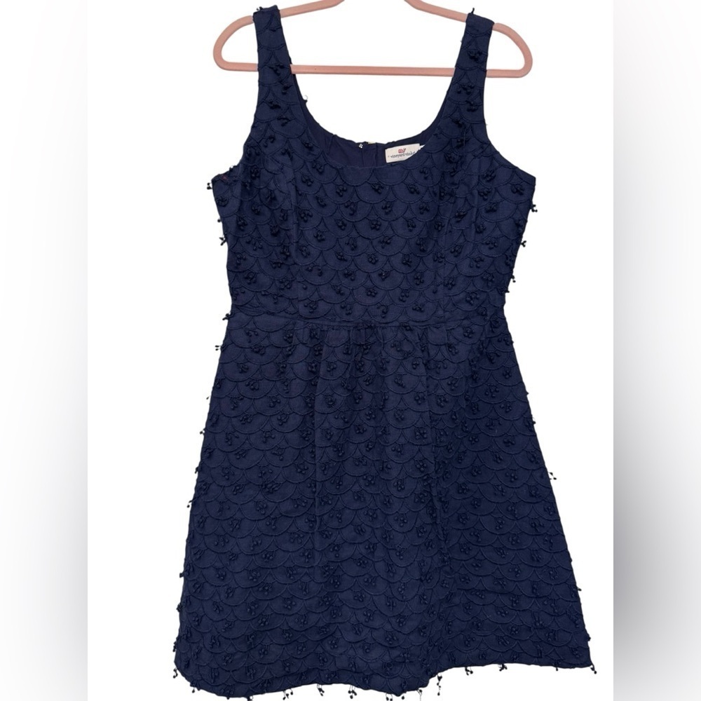 Vineyard Vines Textured Tassel Dress